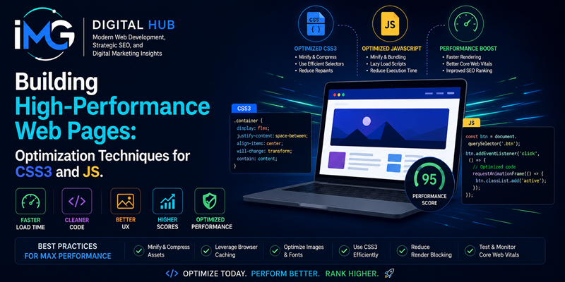 Building High-Performance Web Pages Optimization Techniques for CSS3 and JS