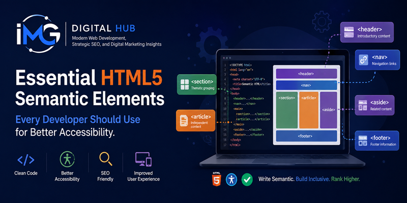 Essential HTML5 Semantic Elements Every Developer Should Use for Better Accessibility