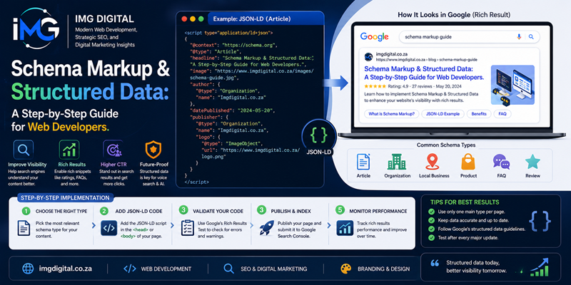 Schema Markup & Structured Data A Step-by-Step Guide for Web Developers