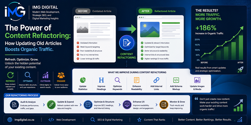The Power of Content Refactoring How Updating Old Articles Boosts Organic Traffic