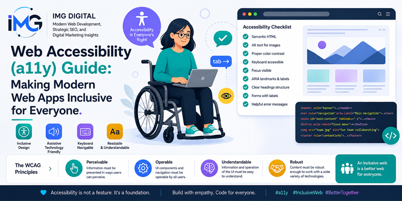 Web Accessibility (a11y) Guide Making Modern Web Apps Inclusive for Everyone