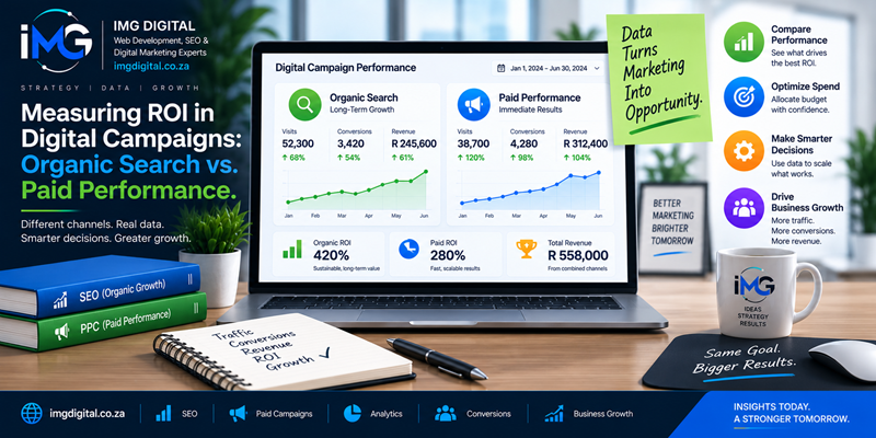 Measuring ROI in Digital Campaigns Organic Search vs. Paid Performance